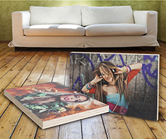 Your photo on wood
