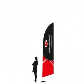 Advertising flag SharkFlag EVO medium
