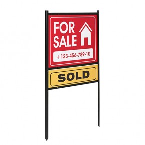 Free standing lawn sign 