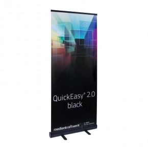QuickEasy® 2.0 black 85/200 Set - RollUp Display