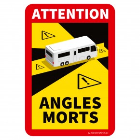 Blind Spot - Angles Morts "Motorhome" on MagicAttach Film (Self Adhesive) - Set