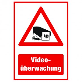 Video surveillance - information sign - Forex