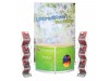 Fair kit 2 - RollUp stand, brochure stand, counter