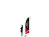 SharkFlag EVO small advertising flag - 281cm