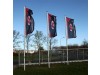 Hoist flags / advertising flags in portrait format