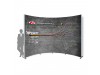 Mobile exhibition stand ISOframe wave Set 4 maxi - 320x249 cm
