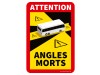 Blind spot - Angles Morts "Bus" on magnetic foil - set