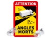 Blind Spot - Angles Morts "Truck" - Sign Set