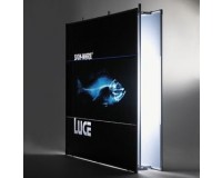 SignWare Indoor Luce backlit frame system