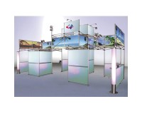Mobile exhibition stand Swiss Modul 4000 Example 11