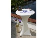 Galactica bar table cover with digital printing