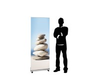 BannerUp 60x180cm the high quality RollUp display with graphic change function