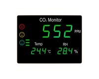 CO2 meter / monitor incl. temperature and relative humidity
