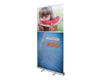 ECO RollUp 100x200cm - the inexpensive entry-level RollUp display
