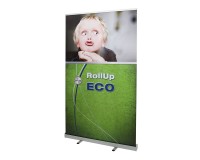 ECO RollUp 120x200cm - the inexpensive entry-level RollUp display