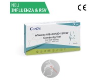 CorDx COVID 19 Influenza A+B and RSV Antigen Combo Rapid Test (Self-Test) (1 Piece)