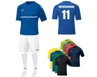 JAKO 15s jersey set team children with sponsoring incl. team name and shirt number