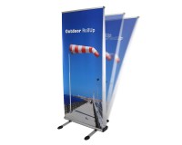 Outdoor RollUp Display 85x200cm - the double-sided rollup display