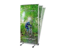 Outdoor RollUp Display 100x200cm - the double-sided rollup display