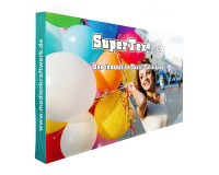 SuperTex® 2.0 53 straight incl. side closure textile folding display