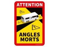 Blind spot - Angles Morts "camper" on magnetic foil - set