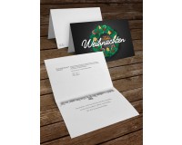 Christmas cards with standard imprint