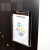 Acrylic brochure box DIN A4 with magnet 