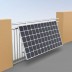 Balcony mount for a solar panel for balcony power plant