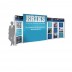Mobile exhibition stand ISOframe wave Set 7 midi and maxi - 560x229+249 cm